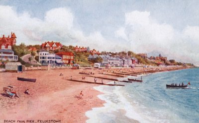 Spiaggia dal Molo, Felixstowe da Alfred Robert Quinton